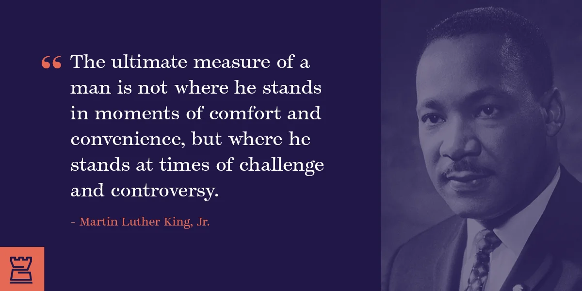 Castellan Martin Luther King Jr. Day social graphic
